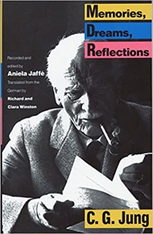 Book cover for "Memories, Dreams, Reflections" by Carl Jung