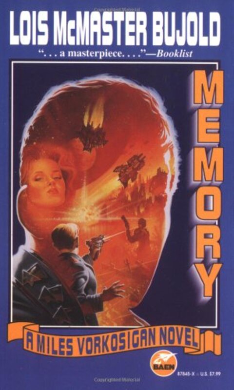 Book cover for "Memory" by Lois McMaster Bujold