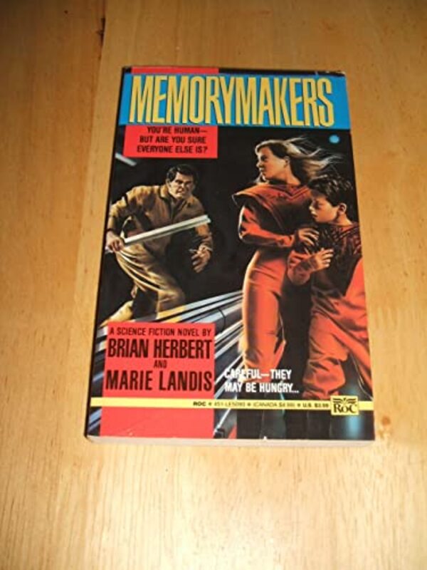 Book cover for "Memorymakers" by Brian Herbert