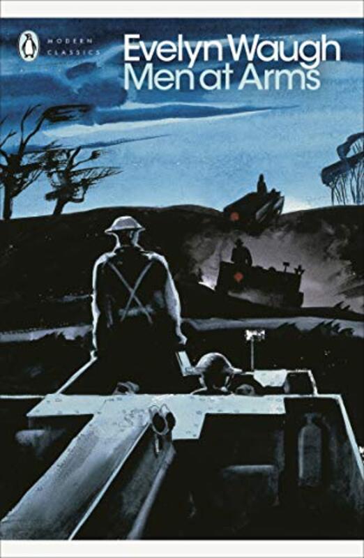 Book cover for "Men at Arms" by Evelyn Waugh