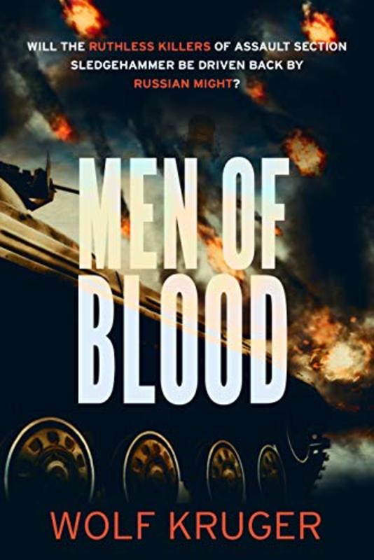 Book cover for "Men of Blood" by Shaun Hutson
