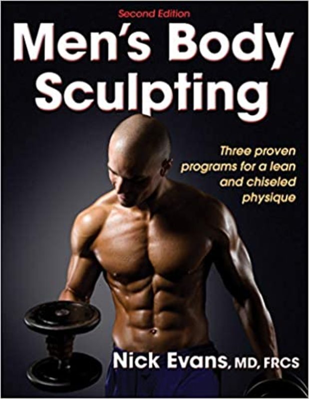 Book cover for "Men's Body Sculpting" by Nick Evans