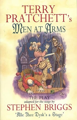 Book cover for "Men at Arms" by Terry Pratchett