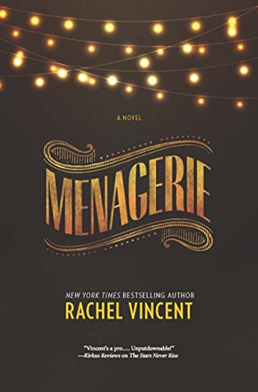 Book cover for "Menagerie" by Rachel Vincent
