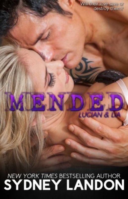 Book cover for "Mended" by Sydney Landon