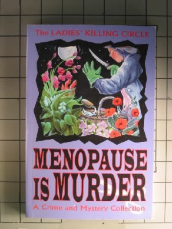 Book cover for "Menopause Is Murder" by Victoria Abbott