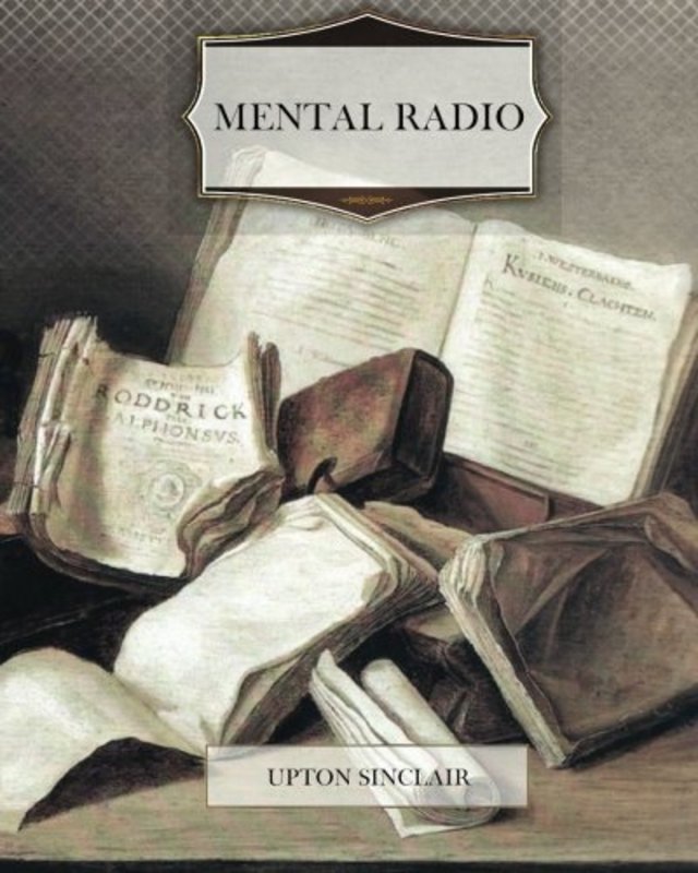 Book cover for "Mental Radio" by Upton Sinclair
