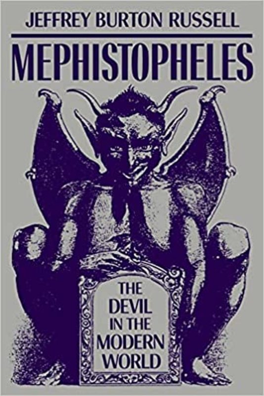 Book cover for "Mephistopheles" by Jeffrey Burton Russell