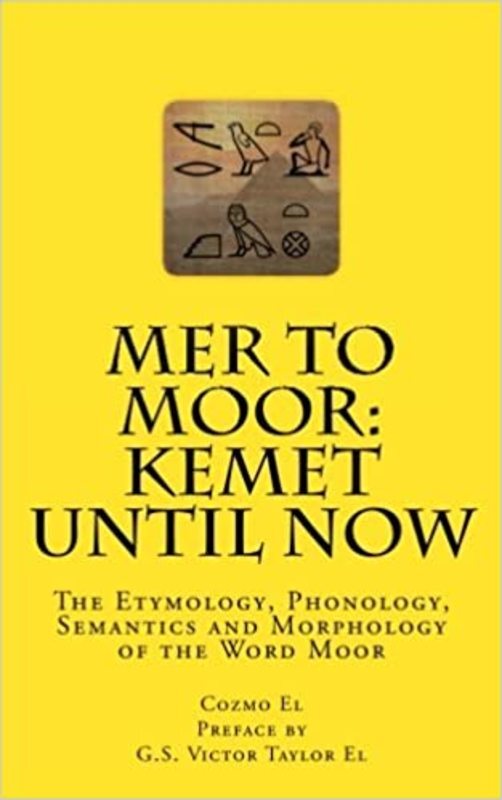 Book cover for "Mer to Moor" by Cozmo El