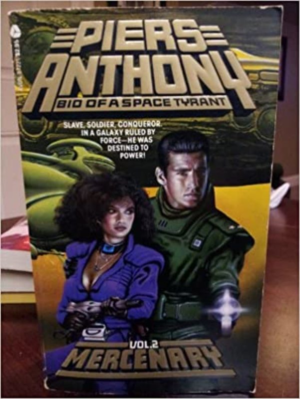 Book cover for "Mercenary" by Piers Anthony