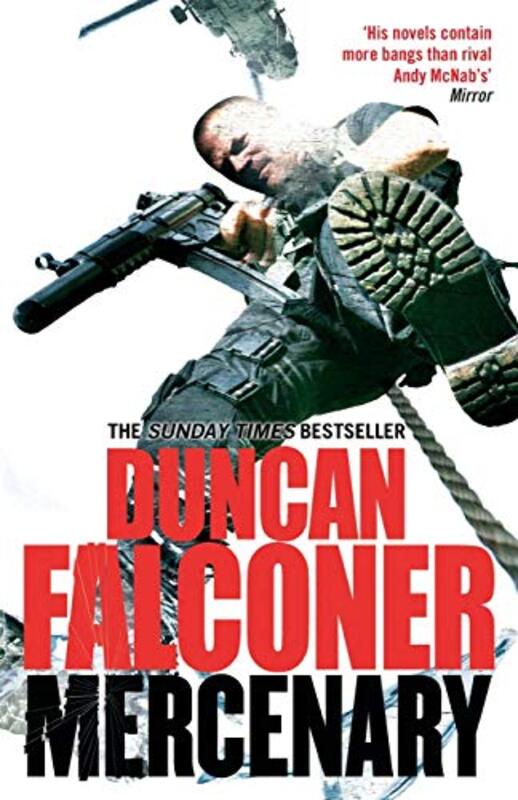 Book cover for "Mercenary" by Duncan Falconer