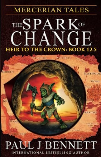 Book cover for "Mercerian Tales: The Spark of Change" by Paul J Bennett