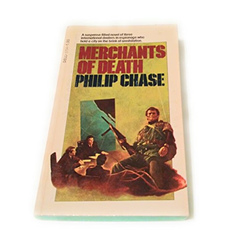 Book cover for "Merchants of Death" by Philip Friedman