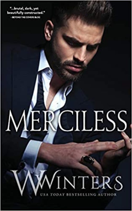 Book cover for "Merciless" by Willow Winters