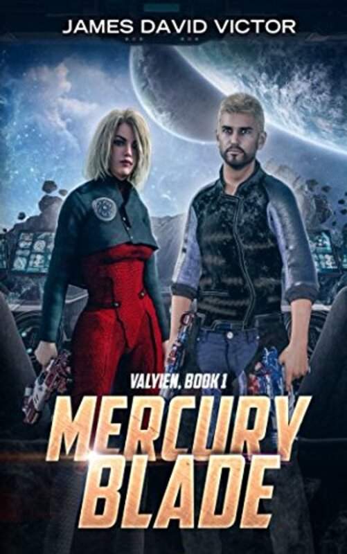 Book cover for "Mercury Blade" by James David Victor