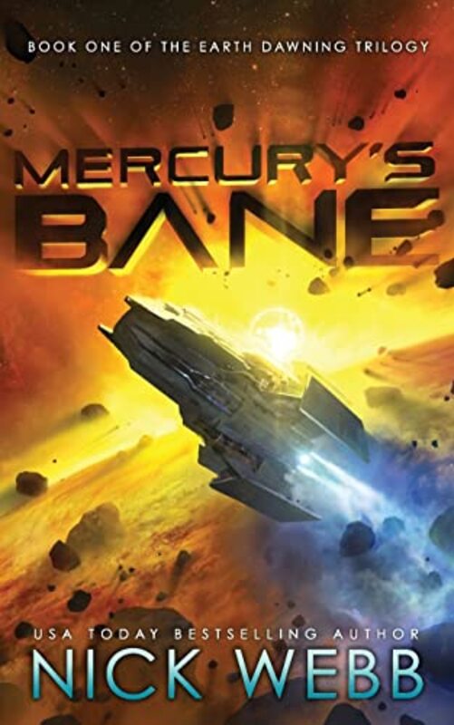 Book cover for "Mercury's Bane" by Nick Webb