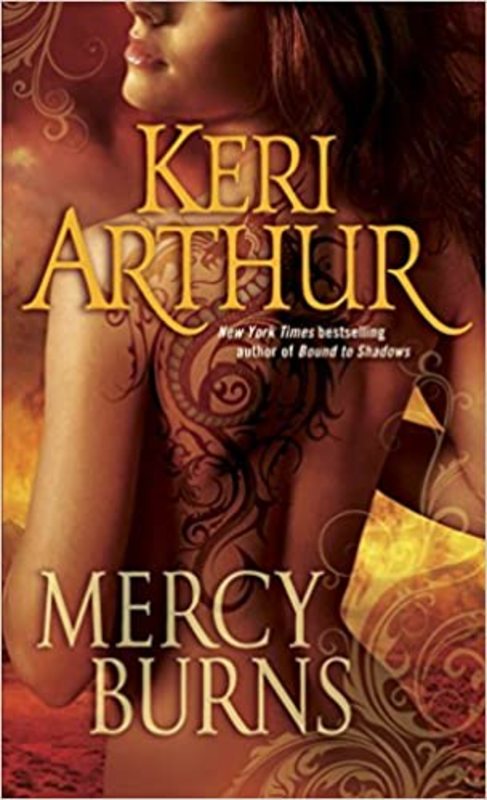 Book cover for "Mercy Burns" by Keri Arthur