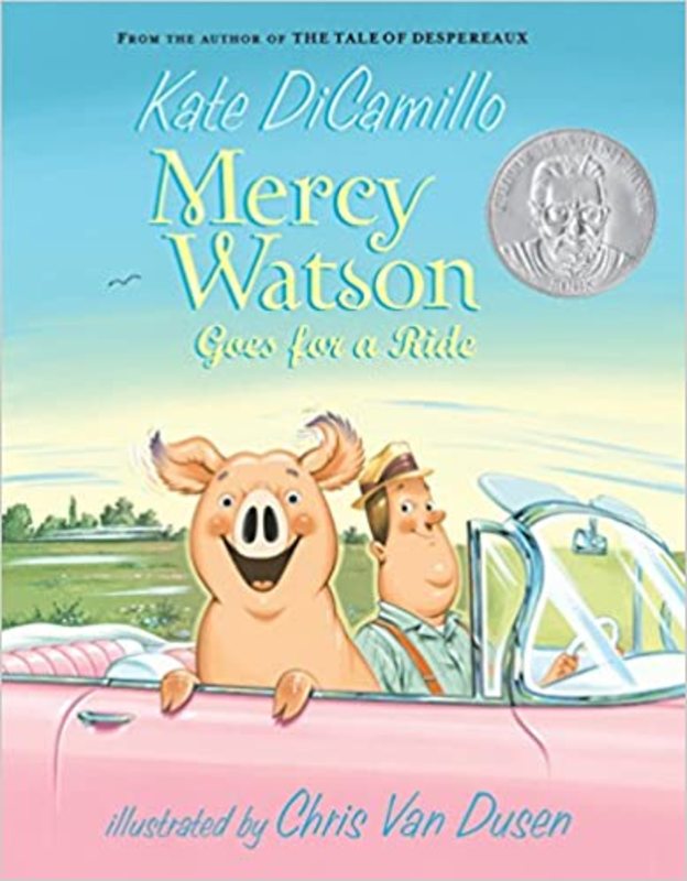 Book cover for "Mercy Watson Goes for a Ride" by Kate DiCamillo