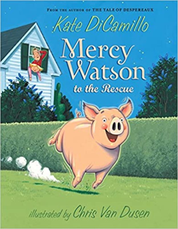 Book cover for "Mercy Watson to the Rescue" by Kate DiCamillo