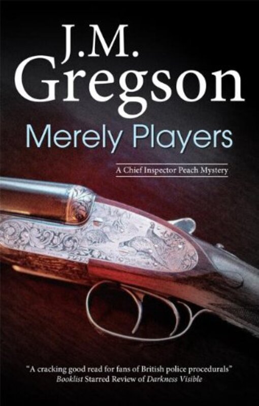 Book cover for "Merely Players" by JM Gregson