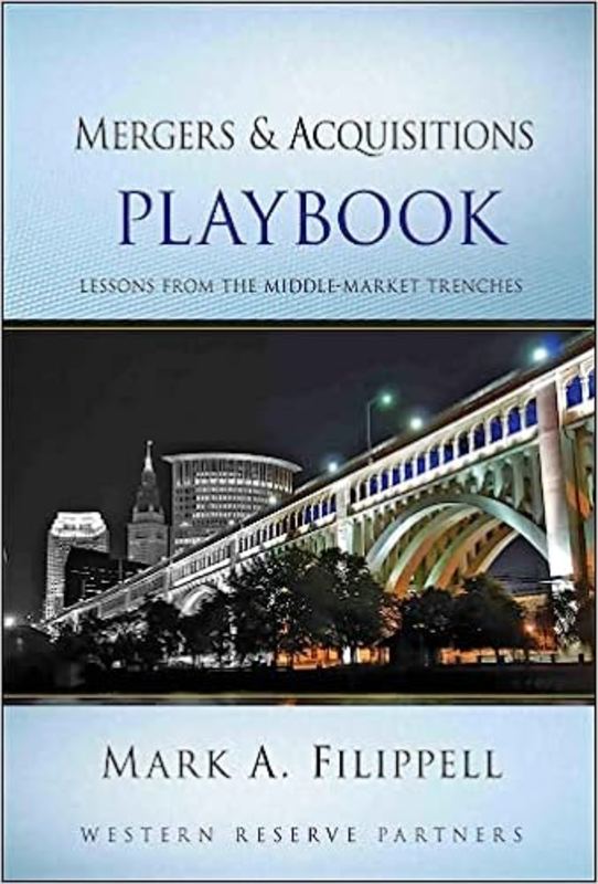 Book cover for "Mergers and Acquisitions Playbook" by Mark A. Filippell