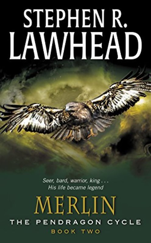 Book cover for "Merlin" by Stephen R Lawhead