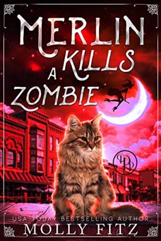 Book cover for "Merlin Fights a Ghost" by Molly Fitz