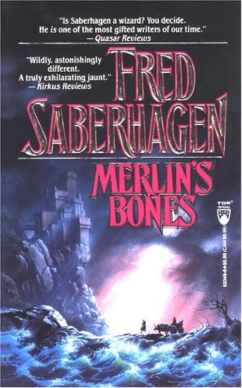 Book cover for "Merlin's Bones" by Fred Saberhagen