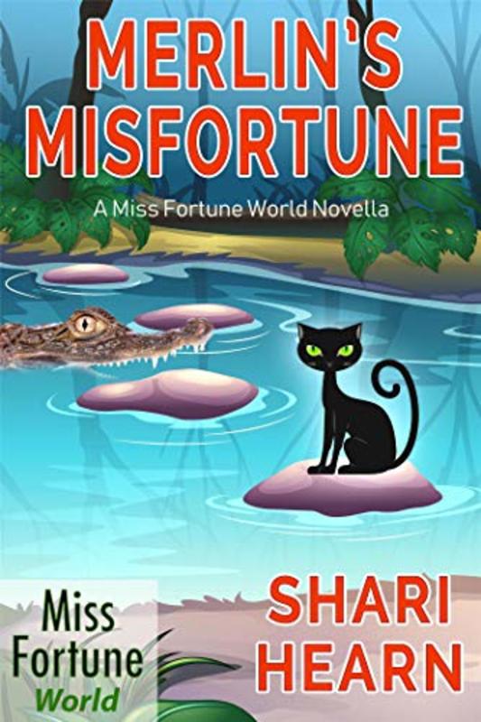 Book cover for "Merlin's Misfortune" by Shari Hearn