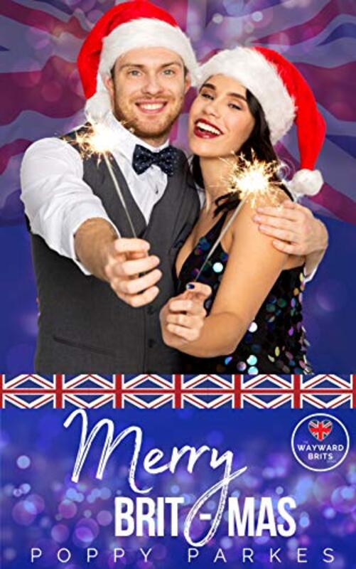 Book cover for "Merry Brit-mas" by Poppy Parkes