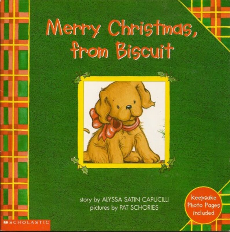 Book cover for "Merry Christmas, From Biscuit" by Alyssa Satin Capucilli
