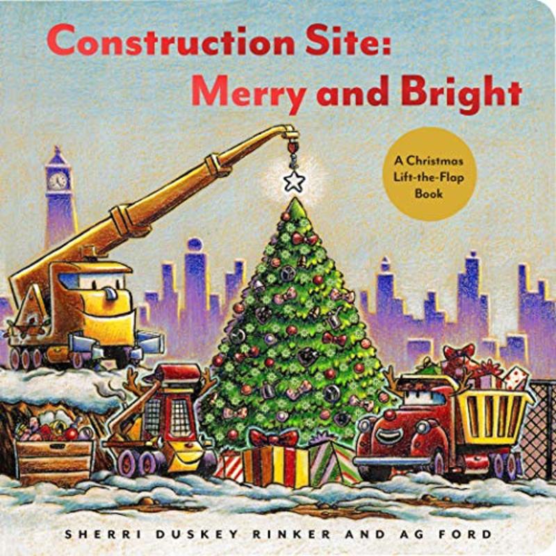 Book cover for "Merry and Bright" by Sherri Duskey Rinker