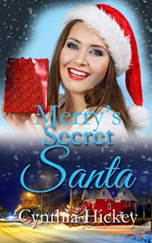 Book cover for "Merry's Secret Santa" by Cynthia Hickey