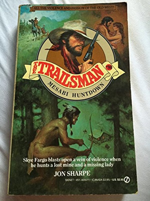 Book cover for "Mesabi Huntdown" by Jon Sharpe