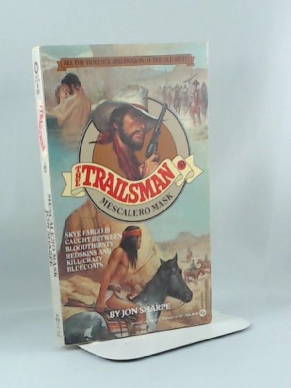 Book cover for "Mescalero Mask" by Jon Sharpe
