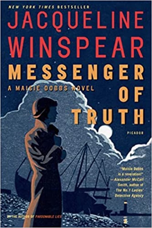 Book cover for "Messenger of Truth" by Jacqueline Winspear