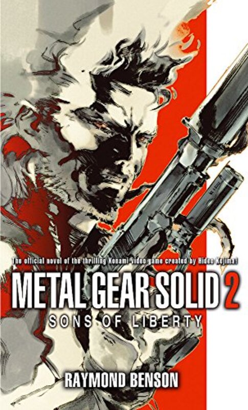Book cover for "Metal Gear Solid 2" by Raymond Benson