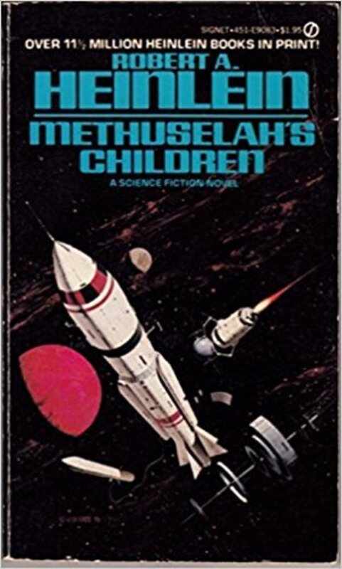 Book cover for "Methuselah's Children" by Robert A Heinlein