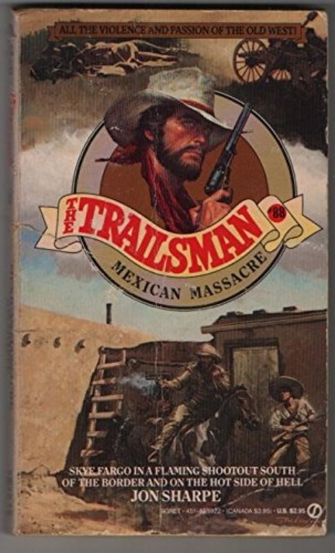 Book cover for "Mexican Massacre" by Jon Sharpe