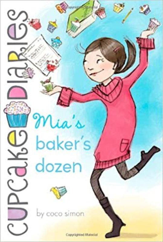 Book cover for "Mia's Baker's Dozen" by Coco Simon