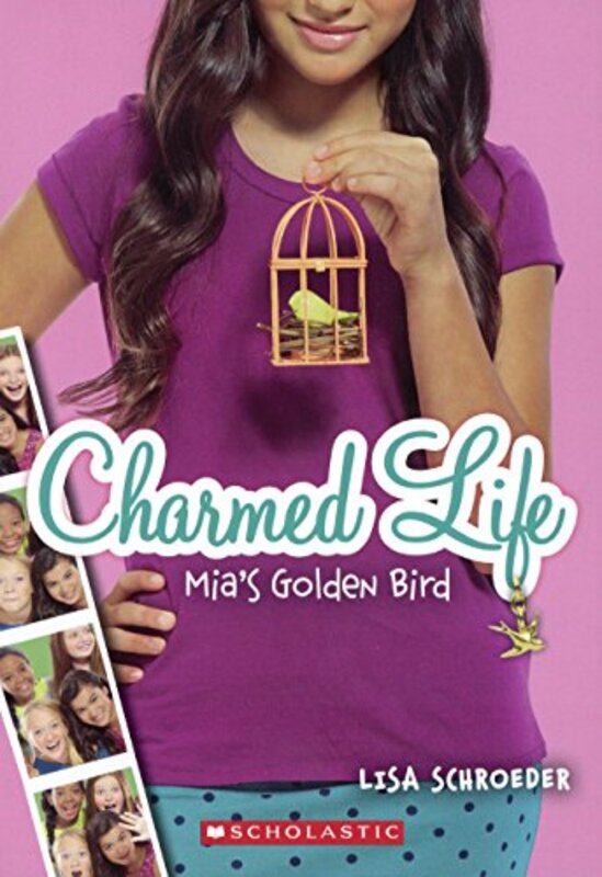 Book cover for "Mia's Golden Bird" by Lisa Schroeder
