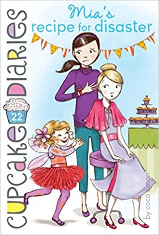 Book cover for "Mia's Recipe for Disaster" by Coco Simon