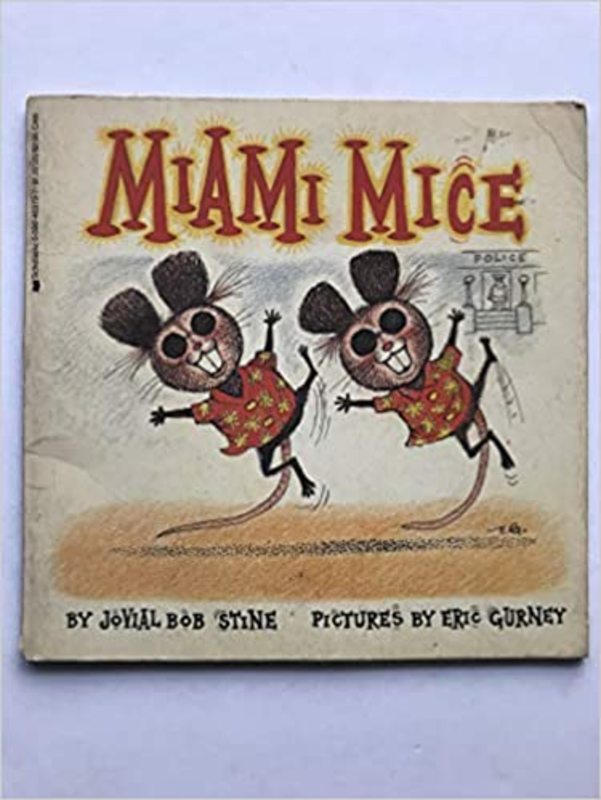 Book cover for "Miami Mice" by R.L. Stine