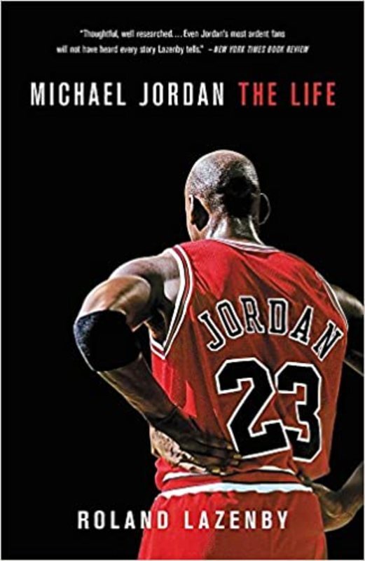 Book cover for "Michael Jordan" by Roland Lazenby