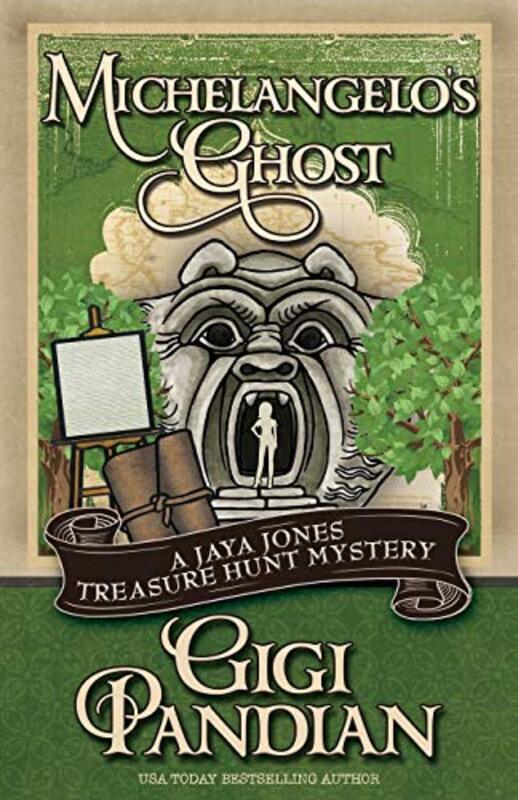 Book cover for "Michelangelo's Ghost" by Gigi Pandian