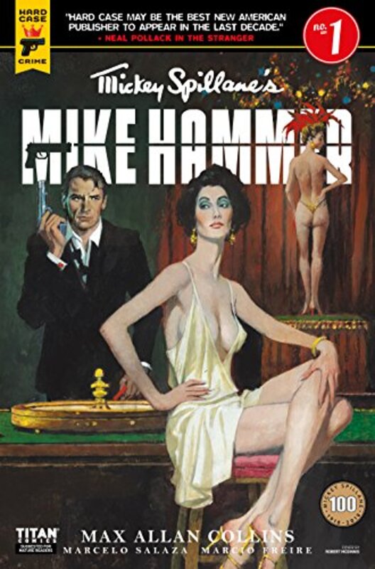 Book cover for "Mickey Spillane's Mike Hammer #1" by Mickey Spillane