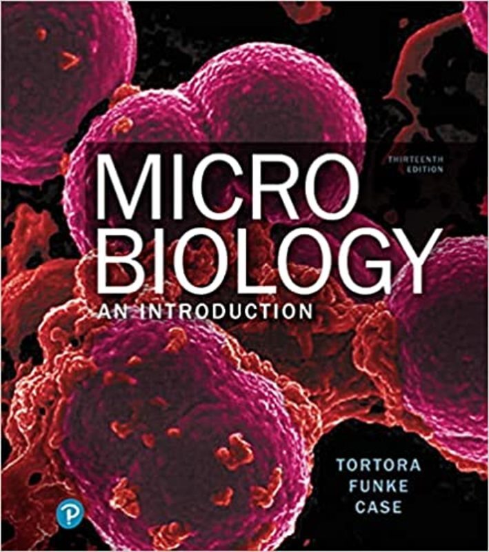 Book cover for "Microbiology" by Gerard Tortora