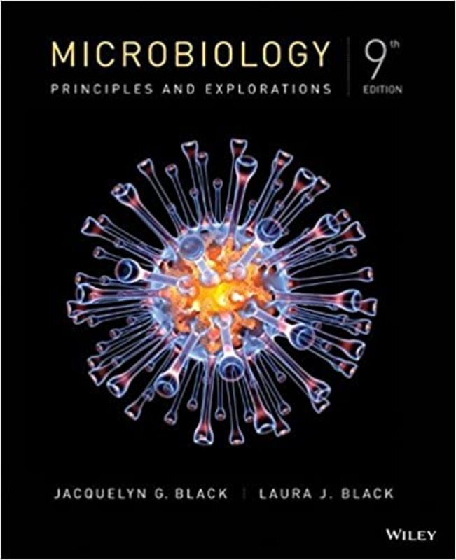 Book cover for "Microbiology" by Jacquelyn G. Black