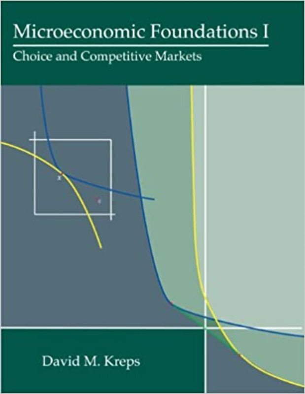 Book cover for "Microeconomic Foundations I" by David M. Kreps