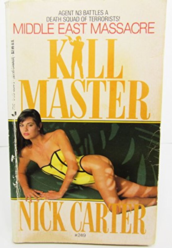 Book cover for "Middle East Massacre" by Nick Carter